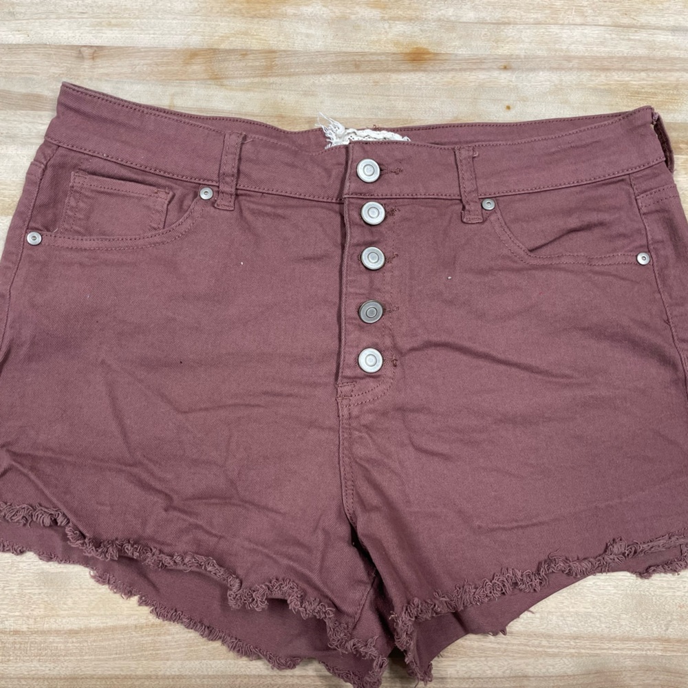 Altar’d State Mauve Jean Shorts